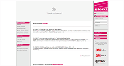 Desktop Screenshot of etorki.es